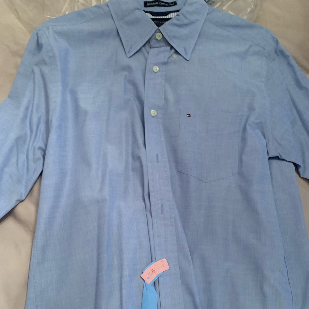 Tommy Hilfiger Blue Dress Shirt
